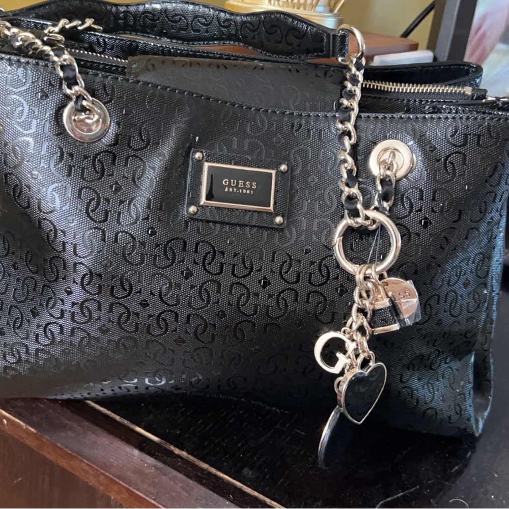 Black Guess purse